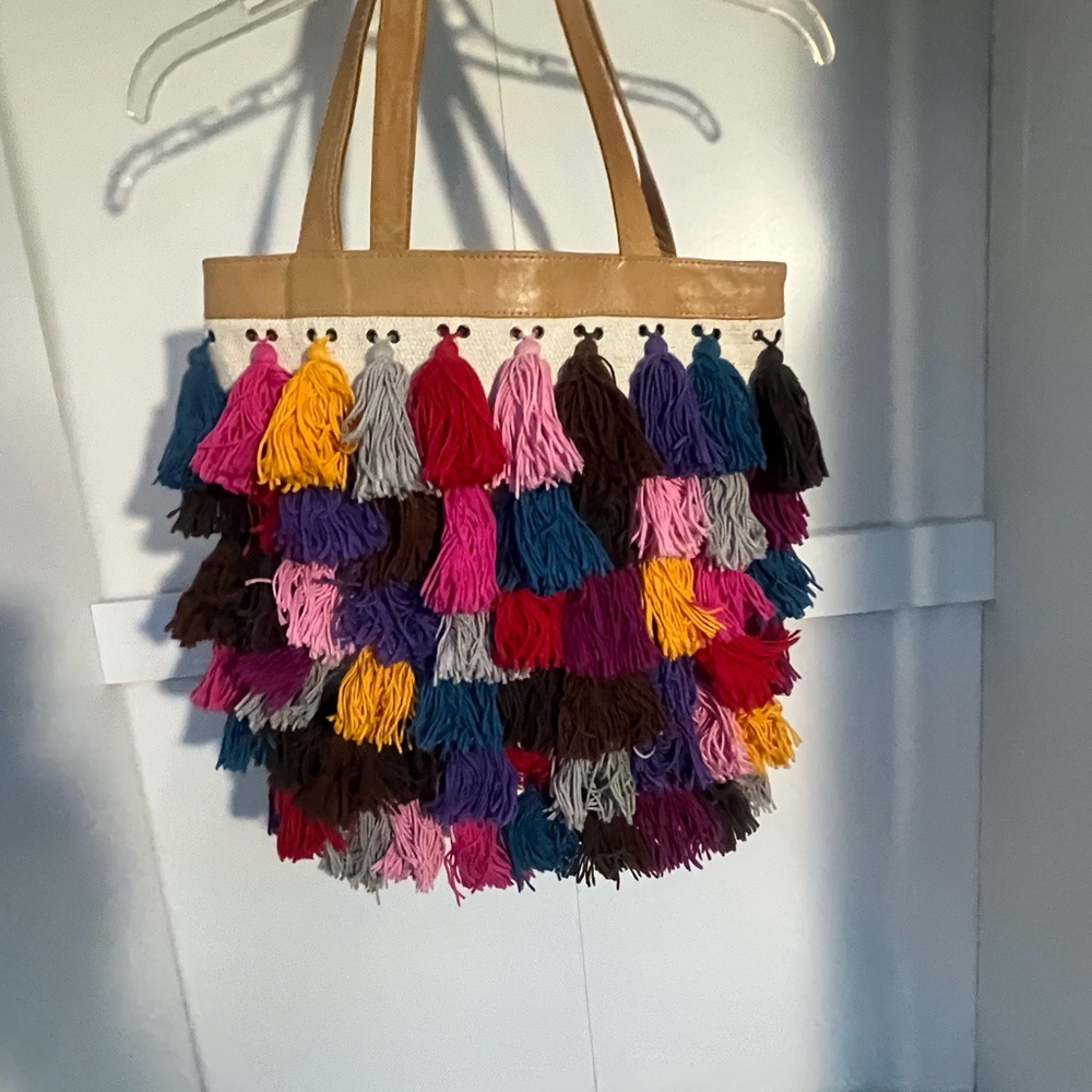 Noonday Collection Tassel Bag